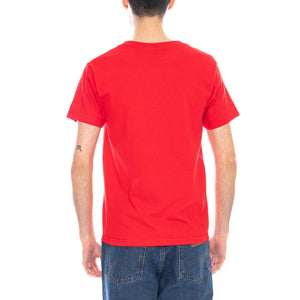 Kanji Tee Red - Maglietta Girocollo Uomo Rossa TYASS013-42-RD . THANK YOU 