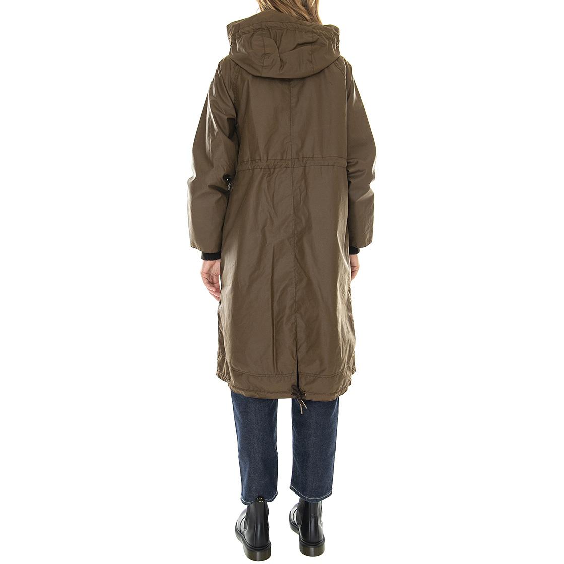 Brinian Wax Bark - Giacca Invernale Donna Marrone 222MLWX1265-BR31  BARBOUR 