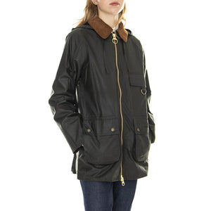 Highclere Wax Olive - Giacca Invernale Donna Marrone 222MLWX1262-OL71  BARBOUR 