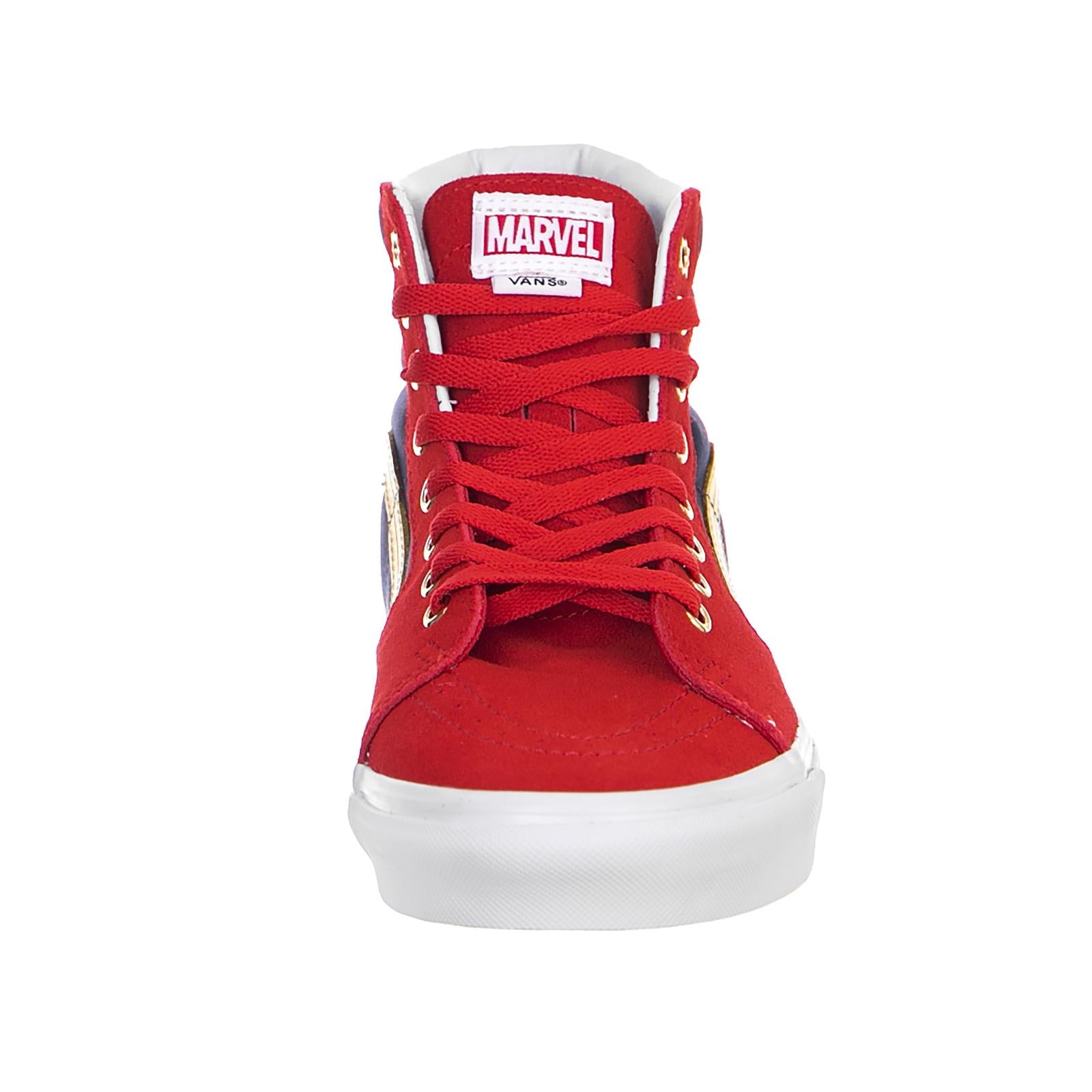 UA SK8-HI (MARVEL) CAPTAIN MARVEL/TRUE WHITE VA38GEUBI  VANS 