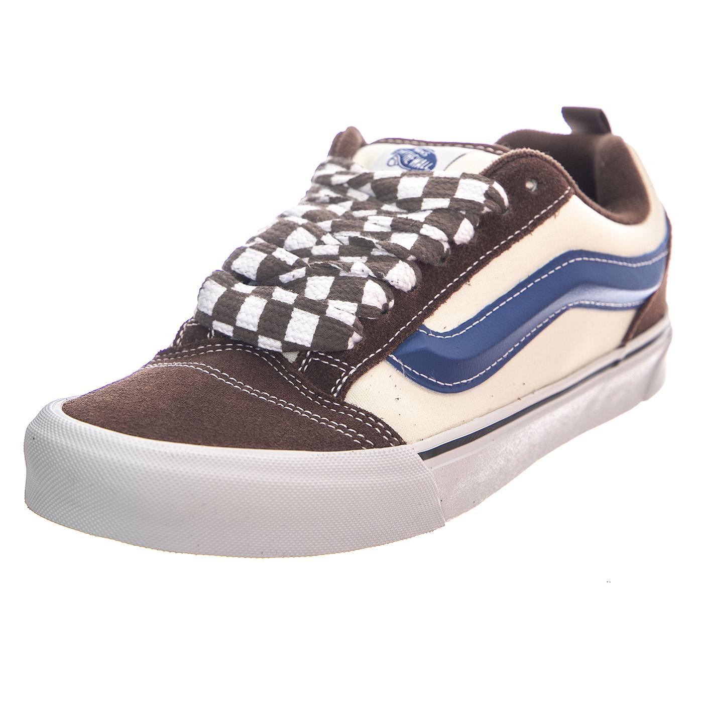 Knu School Mg Ch / Brown - Scarpe Profilo Basso Uomo Multicolore VN0009QCDMV1  VANS 