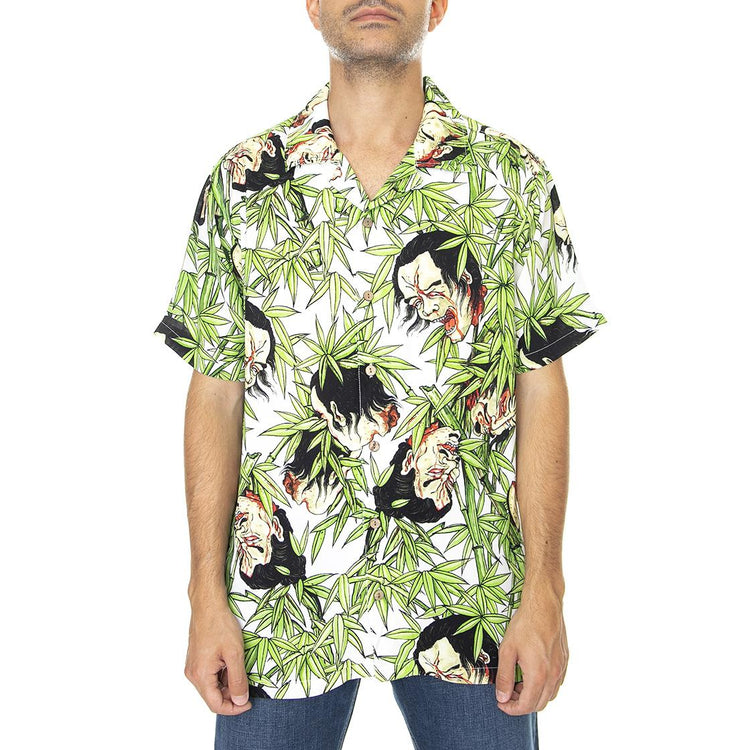 Bamboo - Camicia Maniche Corte Uomo Multicolore SHT0043  DOOMSDAY 