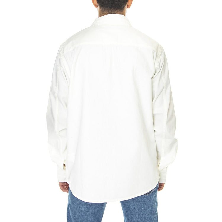 Dickies Duck Canvas Shirt Sw Cloud - Camicia Uomo Bianca DK0A4Y27C431  DICKIES 