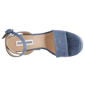 Paysin Blue Denim Fabric - Sandali Donna Denim Jeans Blu SMSPAYSIN-BLU  STEVE MADDEN 