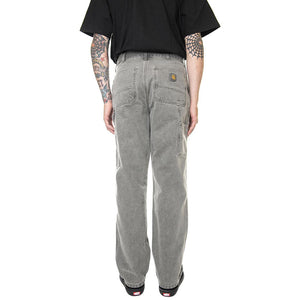 Single Knee Pant Black Faded - Pantaloni Denim Jeans Uomo Grigi I026463-89FH  CARHARTT WIP 