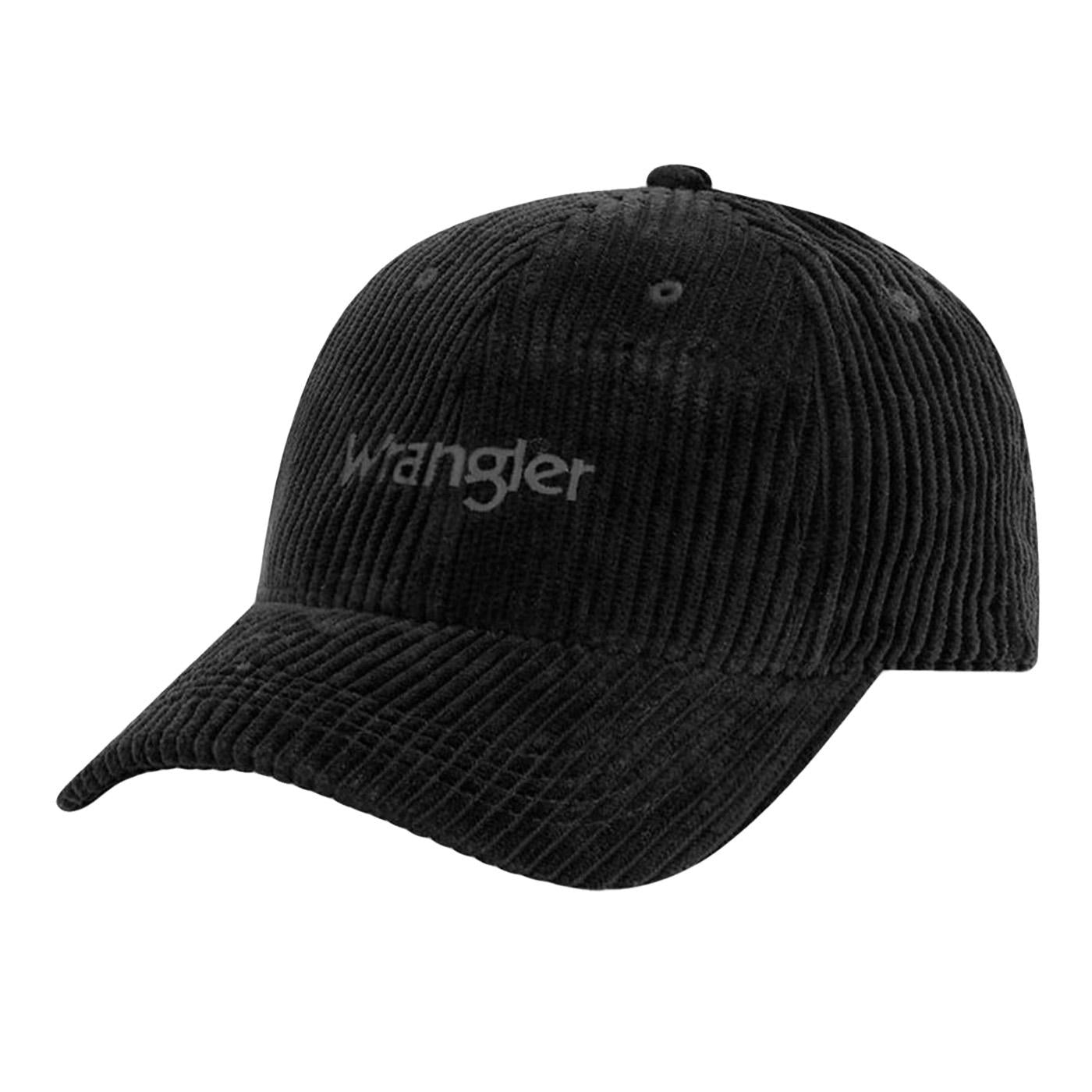 Corduroy Cap Black - Cappellino in Velluto Nero 112372374  WRANGLER 