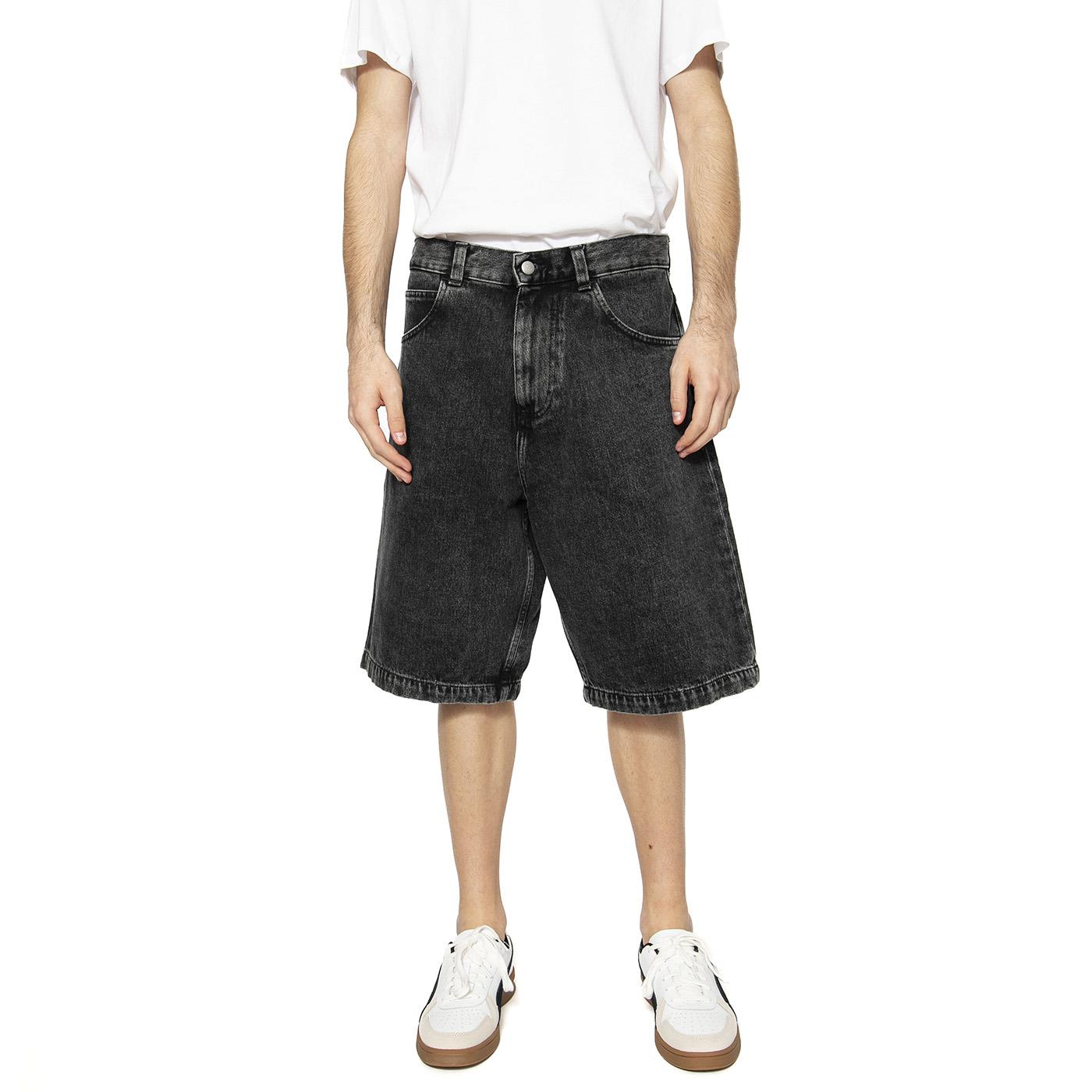 Worker Short Matt Wash Black - Bermuda Uomo Neri I034934.89.0M.-89.0M  EDWIN 