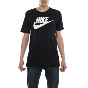 MEN S NIKE SPORTSWEAR FUTURA ICON T-SHIRT BLACK/BLACK/WHITE 696707-015  NIKE 