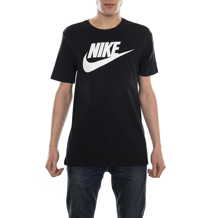 MEN S NIKE SPORTSWEAR FUTURA ICON T-SHIRT BLACK/BLACK/WHITE 696707-015  NIKE 