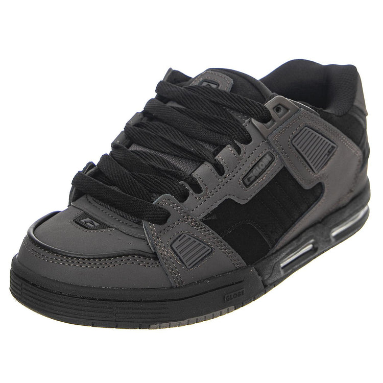 Sabre Black / Gunmetal - Scarpe Stringate Profilo Basso Uomo Nere GBSABR-20260  GLOBE 