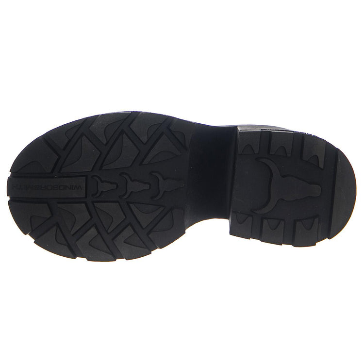 Spoiled Black Leather - Moccasini Donna Neri WSSSPOILED-BLK  WINDSOR SMITH 