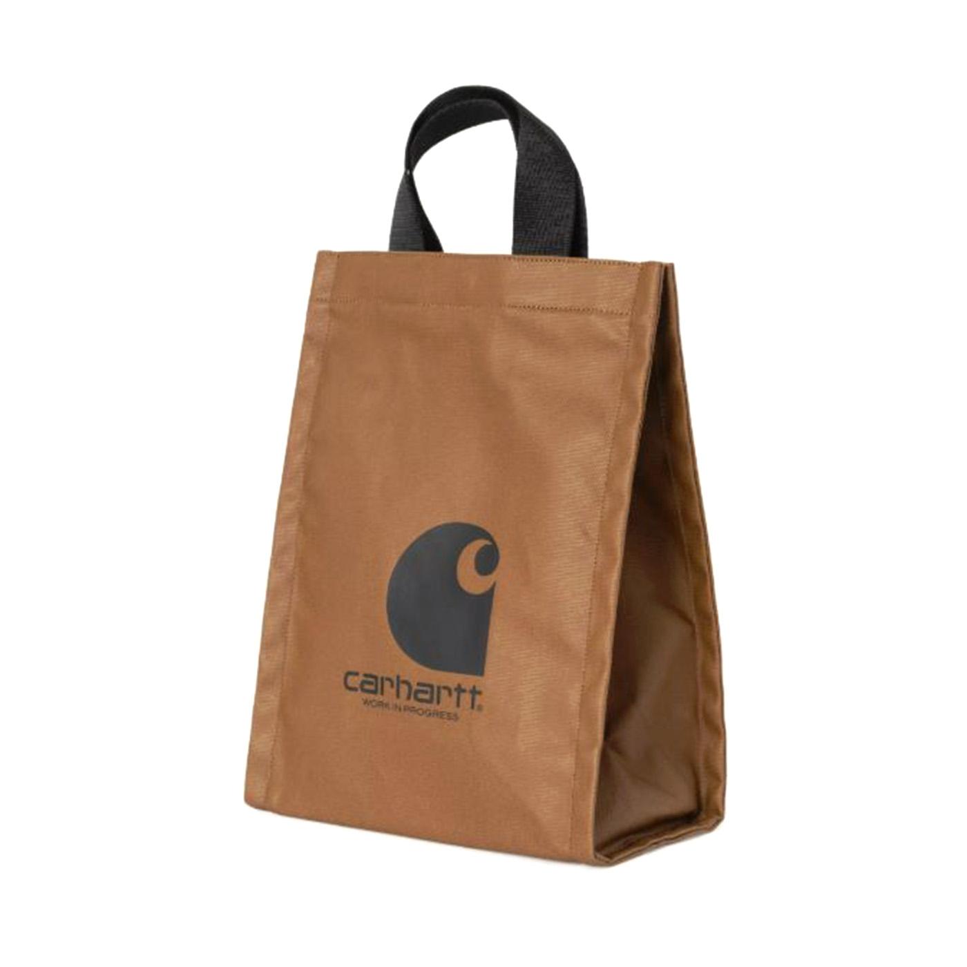 Carhartt WIP Shopping Bag Hamilton Brown - Borsa a Tracolla Marrone I036153 08WXX CARHARTT WIP 