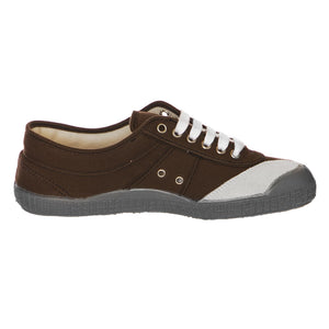 Kawasaki scarpe sneakers canvas 23-40-20 brown grey outsole marrone grigio 75602_4  KAWASAKI 