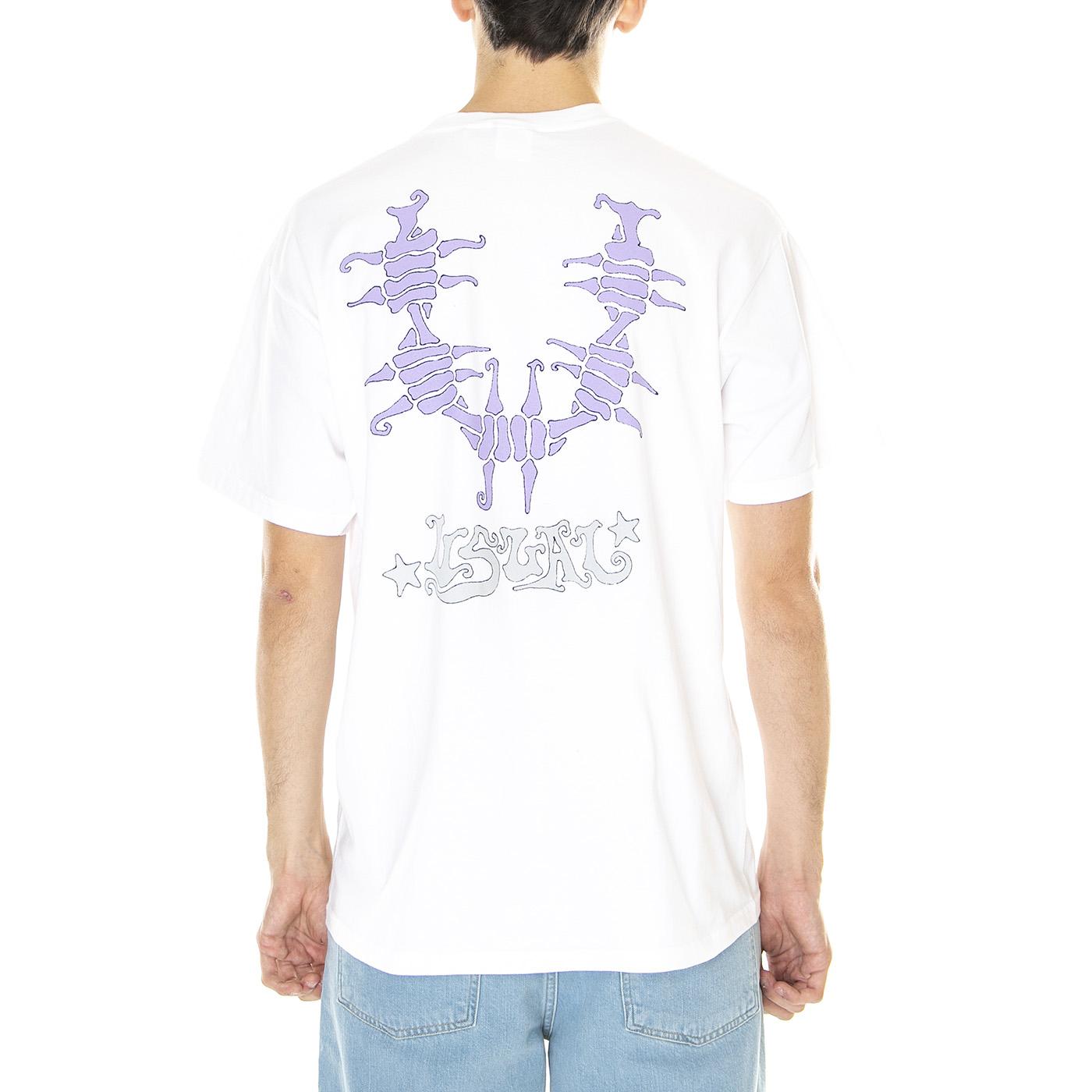 M' Wizard T-Shirt White - Maglietta Girocollo Uomo Bianca S23TWIZA-WHT  USUAL 