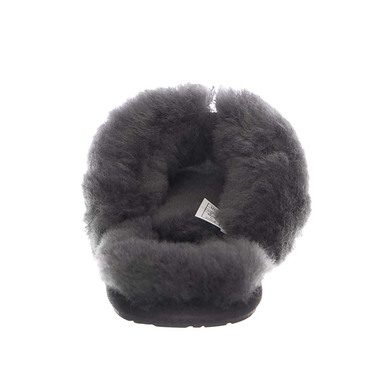 FLUFF FLIP FLOP II GREY WOMEN UGSFFFGY1003492W  UGG 