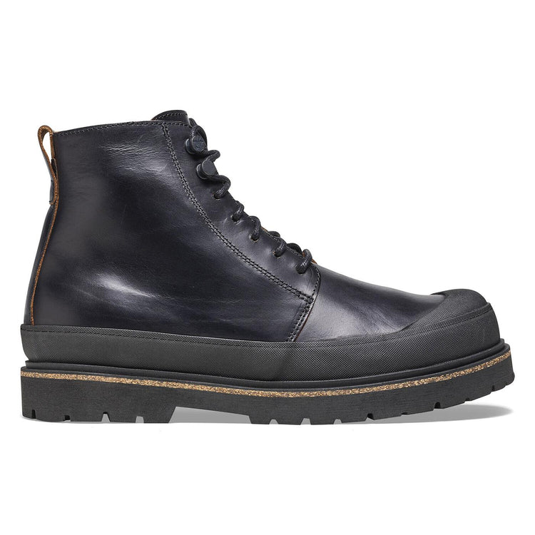 Prescott Lace Men black, Pull Up Leather Boots - Stivaletti Stringati Uomo Neri 1025166  BIRKENSTOCK 