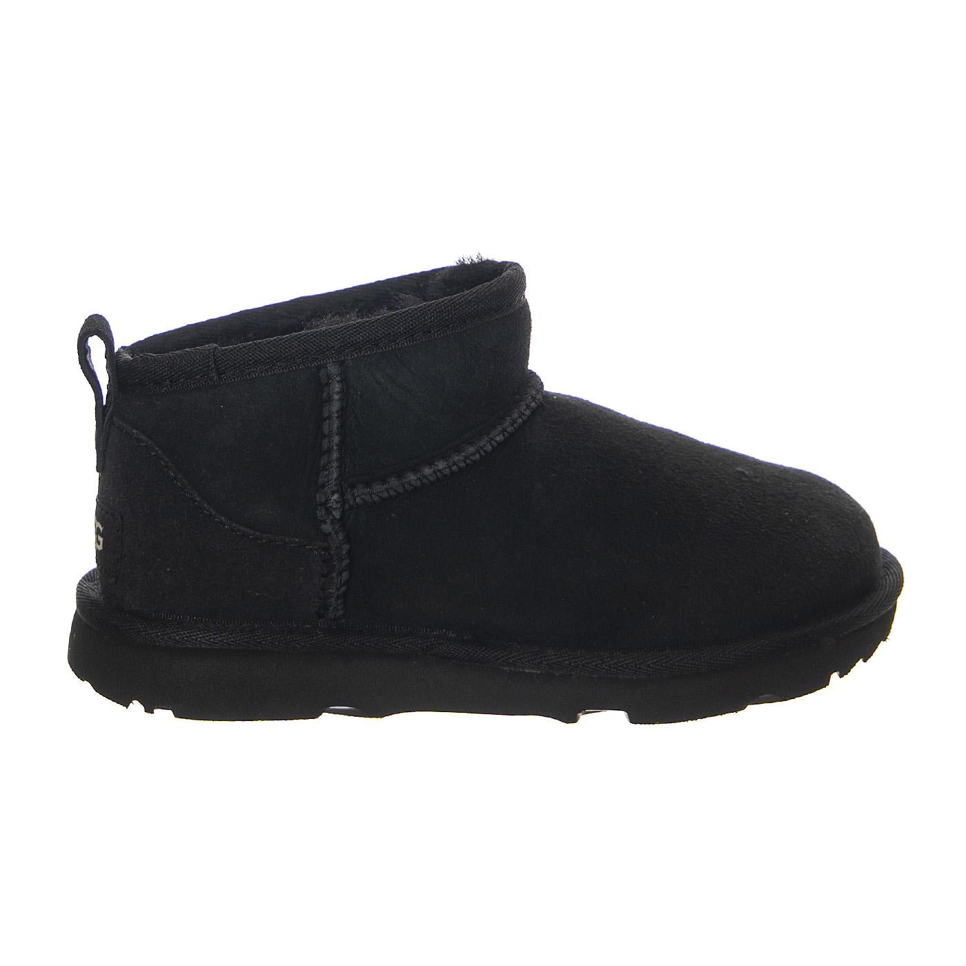 Kids' Classic Ultra Mini Black Boots - Stivaletti Bambino Neri 1130750K-BLK  UGG 