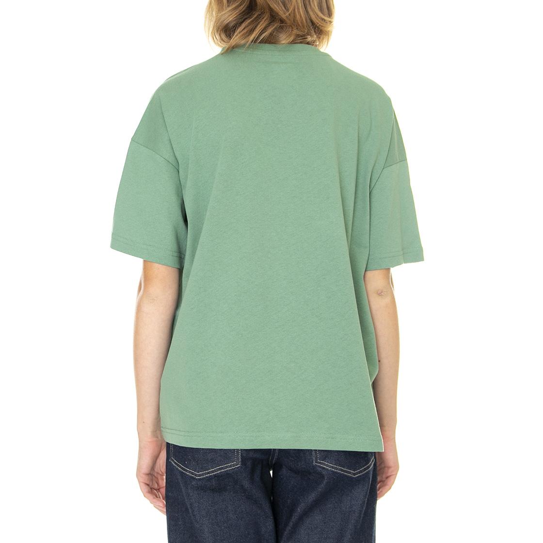 Summerdale Tee SS W Dark Ivy - Maglietta Girocollo Donna Verde DK0A4Y1BC971  DICKIES 