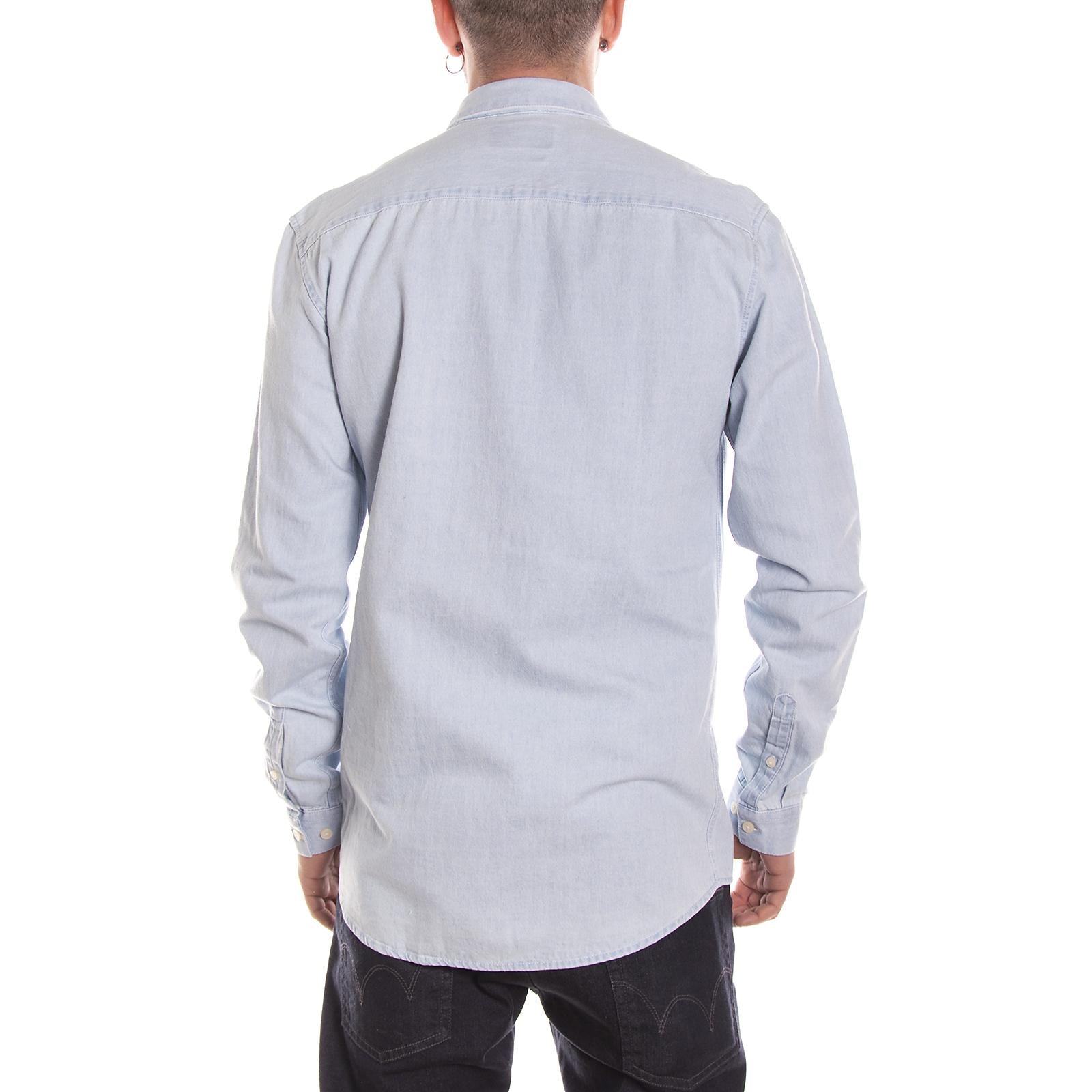 BARDEN L/S SHIRT LIGHT BLUE 121960056-1001  MINIMUM 