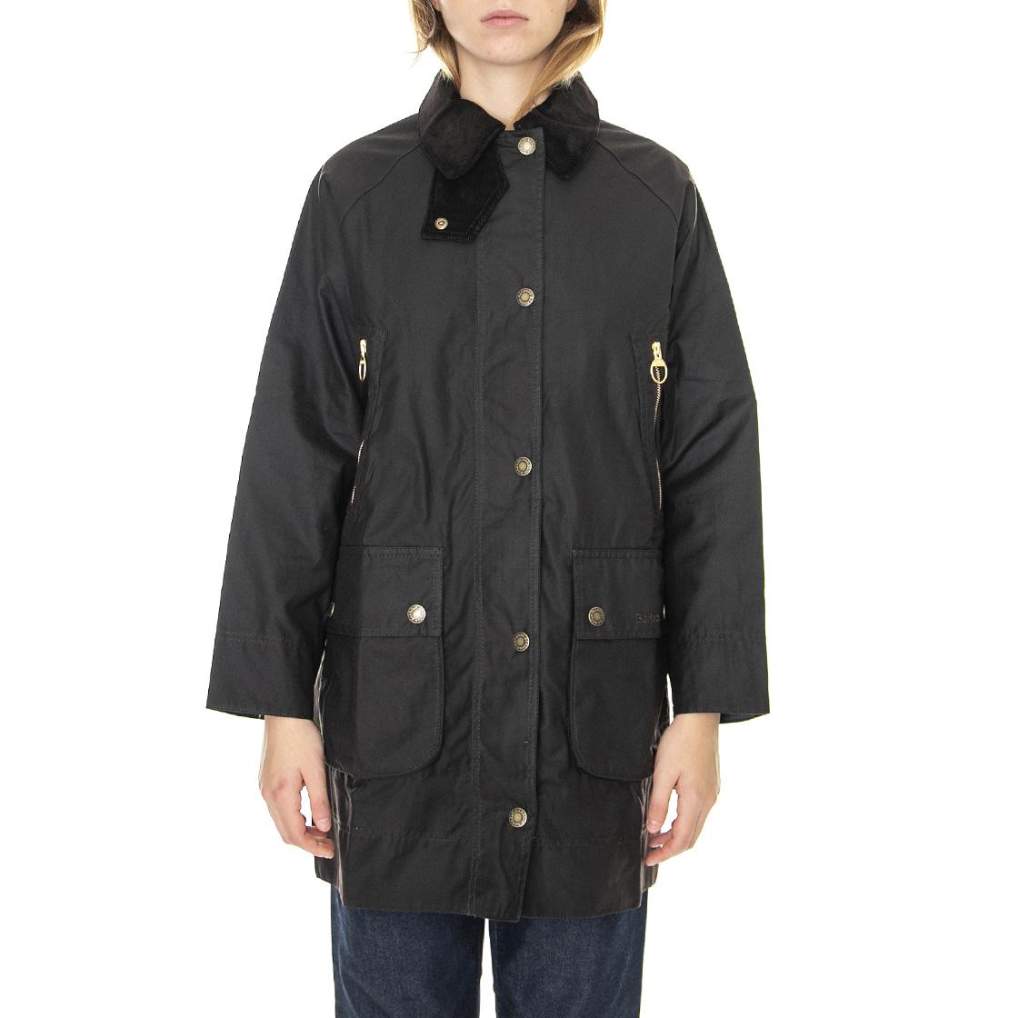 Lyness Wax Rustic - Giacca Invernale Donna Marrone 222MLWX1263-RU91  BARBOUR 