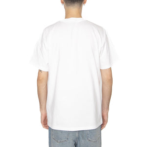 S/S Cairn Man T-Shirt White - Maglietta Girocollo Uomo Bianca I034656.02XX  CARHARTT WIP 