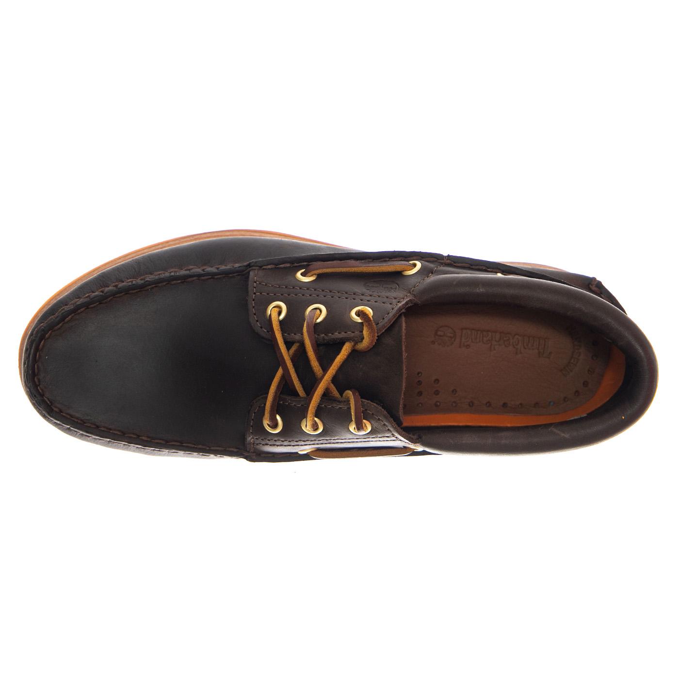 CFTB Boat Shoe DK BRN F Grain - Scarpe Uomo Marroni TB0A2QKY W011 TIMBERLAND 