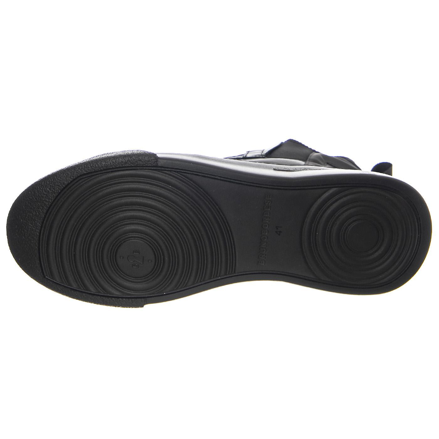 M' Break Nappa Black / Black Sole - Scarpe Profilo Basso Uomo Nere BOMDAMPER-NAPPA.BK  BRUNO BORDESE 