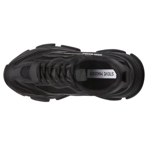 Possession Black + Mesh - Scarpe Stringate Profilo Basso Donna Nere SMPPOSSESSION-BLA  STEVE MADDEN 