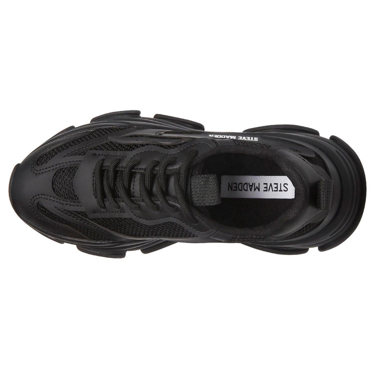 Possession Black + Mesh - Scarpe Stringate Profilo Basso Donna Nere SMPPOSSESSION-BLA  STEVE MADDEN 
