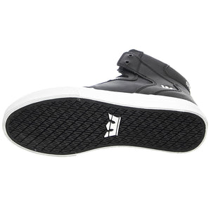 Kids Vaider - Scarpe Stringate Profilo Alto Bambino Nere 58203-002  SUPRA 