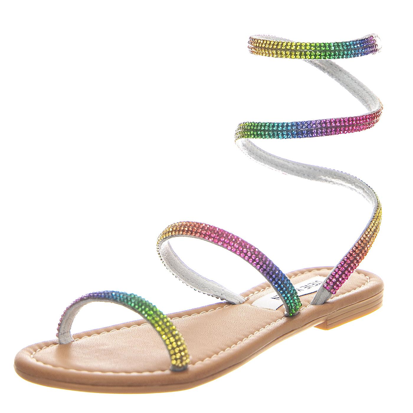Sociable Rainbow Sandals - Sandali Donna Multicolore SMSSOCIABLE-RAI  STEVE MADDEN 
