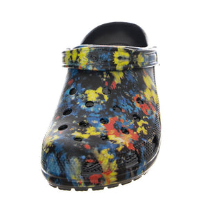Mens Classic Tie Dye Graphic Clog Turq Tonic / Mullti Sandals US 4 CR.205453-TTMT  CROCS 