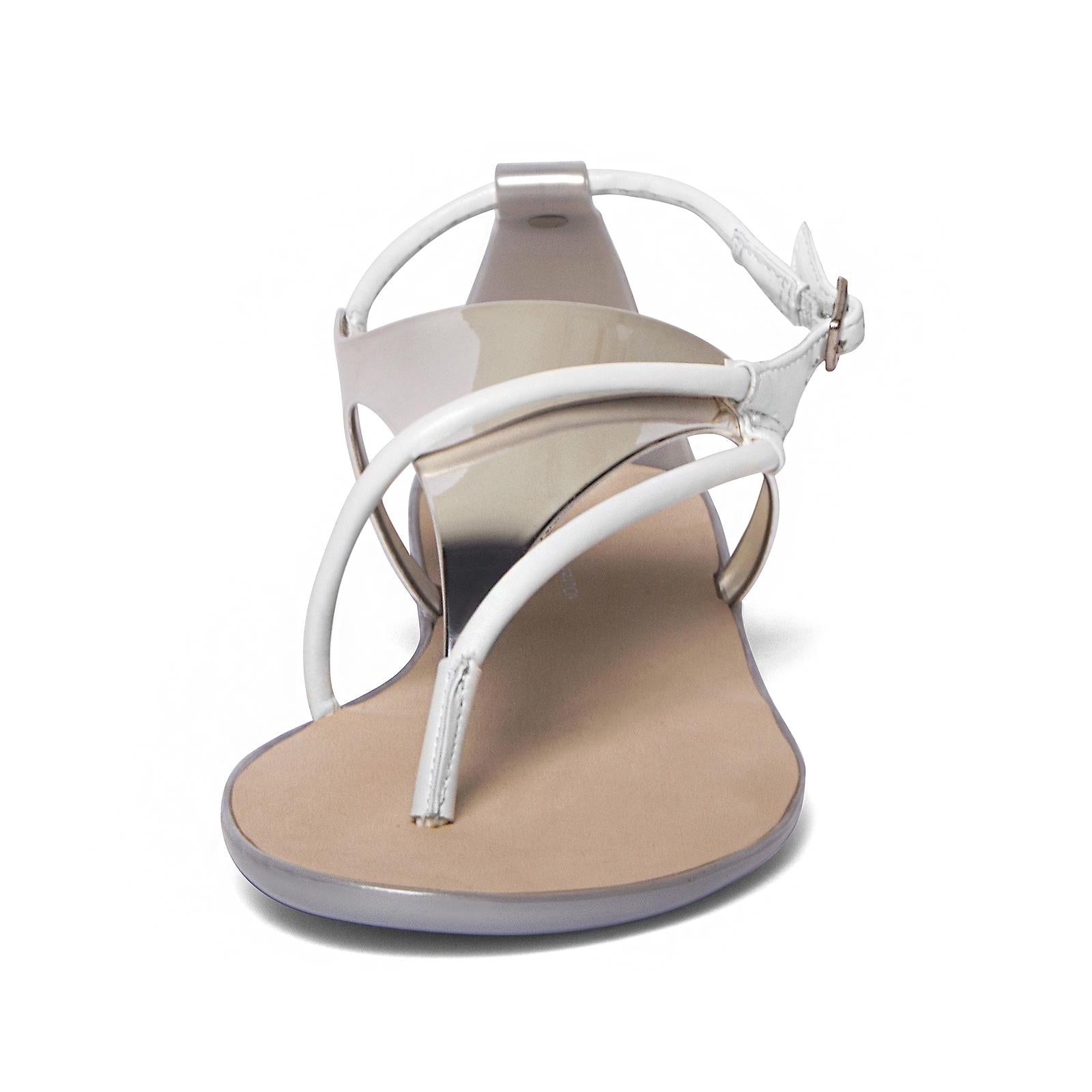 Chatham Sandals - White / Silver - Sandali Donna Bianchi BCSCHATHAMWHITE-SILV  BCBG 