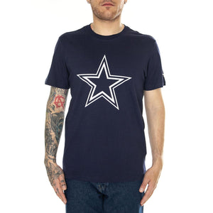 Dallas Cowboys Primary Logo Graphic T-Shirt Maritime Blue - Maglietta Girocollo Uomo Blu 108M-EX53-7RD-6GZ  FANATICS 