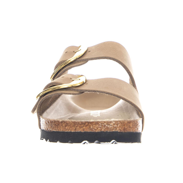 Arizona Big Buckle Oiled Leather Narrow Fit Tobacco Brown - Sandali Donna Marroni 1030395 TBN BIRKENSTOCK 