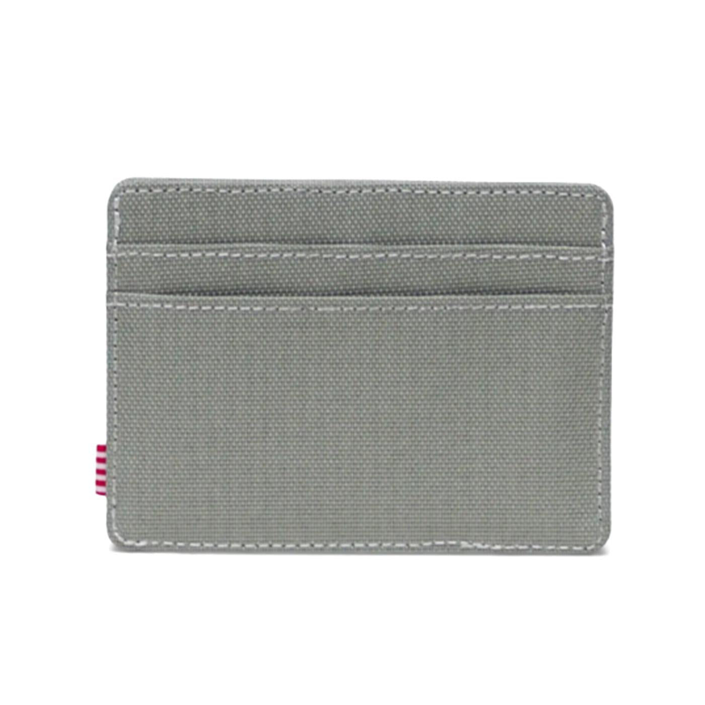Charlie Cardholder Seagrass / White Stitch - Portacarte Verde 30065-06110-OS  HERSCHEL 