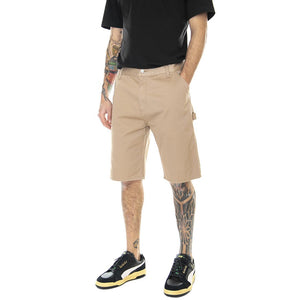 Ruck Single Knee Short Nomad / Stone Washed - Bermuda Uomo Marroni I024892-NO06  CARHARTT WIP 