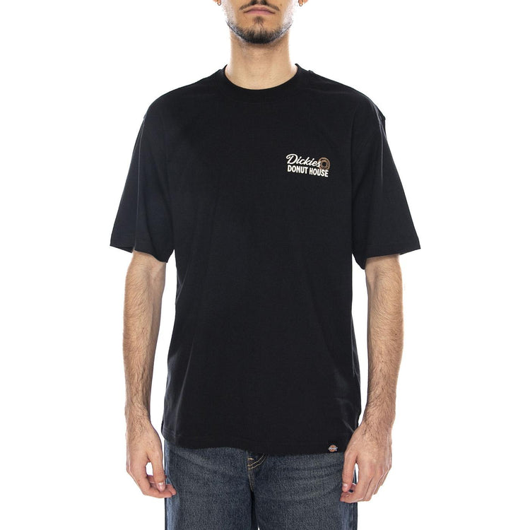 Donut House SS Maglietta -- Maglietta Uomo Nera DK0A87QNBLK1 . DICKIES 