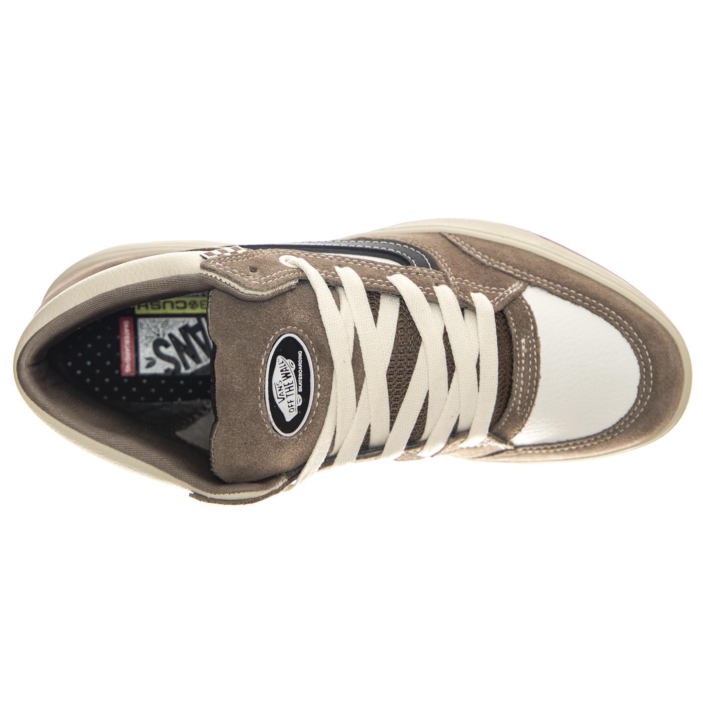 Zahba Mid Walnut Shoes - Scarpe Stringate Profilo Basso Uomo Multicolore VN000CBS1NU1  VANS 