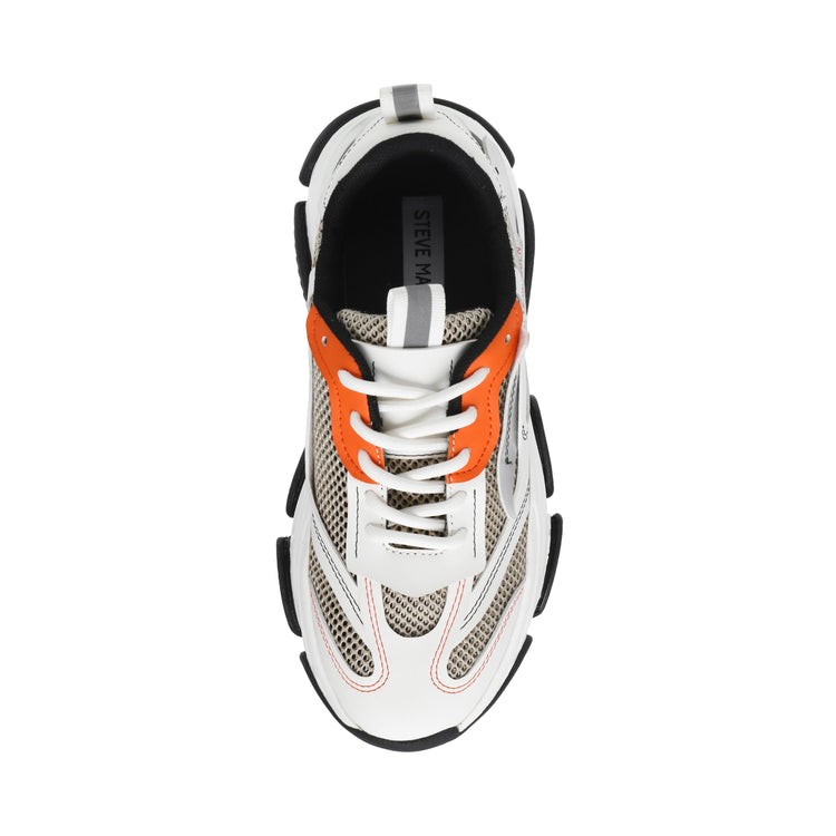 Possession Gry / Wht - Scarpe Stringate Profilo Basso Donna Grigie / Bianche SMPPOSSESSION-GRYWHT  STEVE MADDEN 