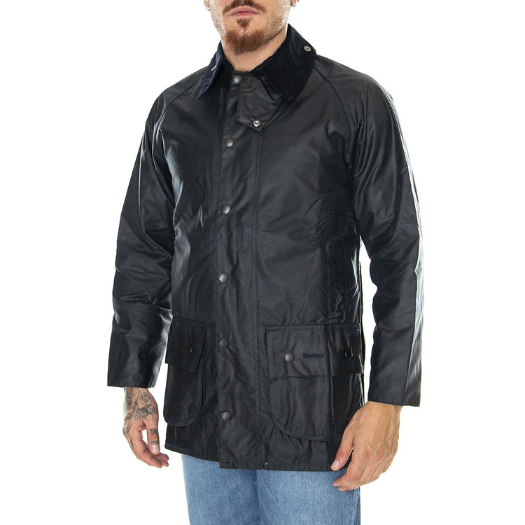 M's Beaufort Wax Jacket Navy - Giacca Invernale Uomo Blu MWX0017-NY91-FW23  BARBOUR 