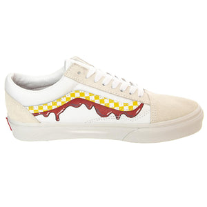 UA Old Skool Van Doren Secial True White - Scarpe Stringate Profilo Basso Uomo Bianche / Multicolore VN0A5KRSW001  VANS 
