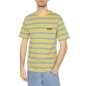 M's Daily Pocket Tee SMBL - Maglietta Girocollo Uomo Multicolore 53255-SMBL  PATAGONIA 