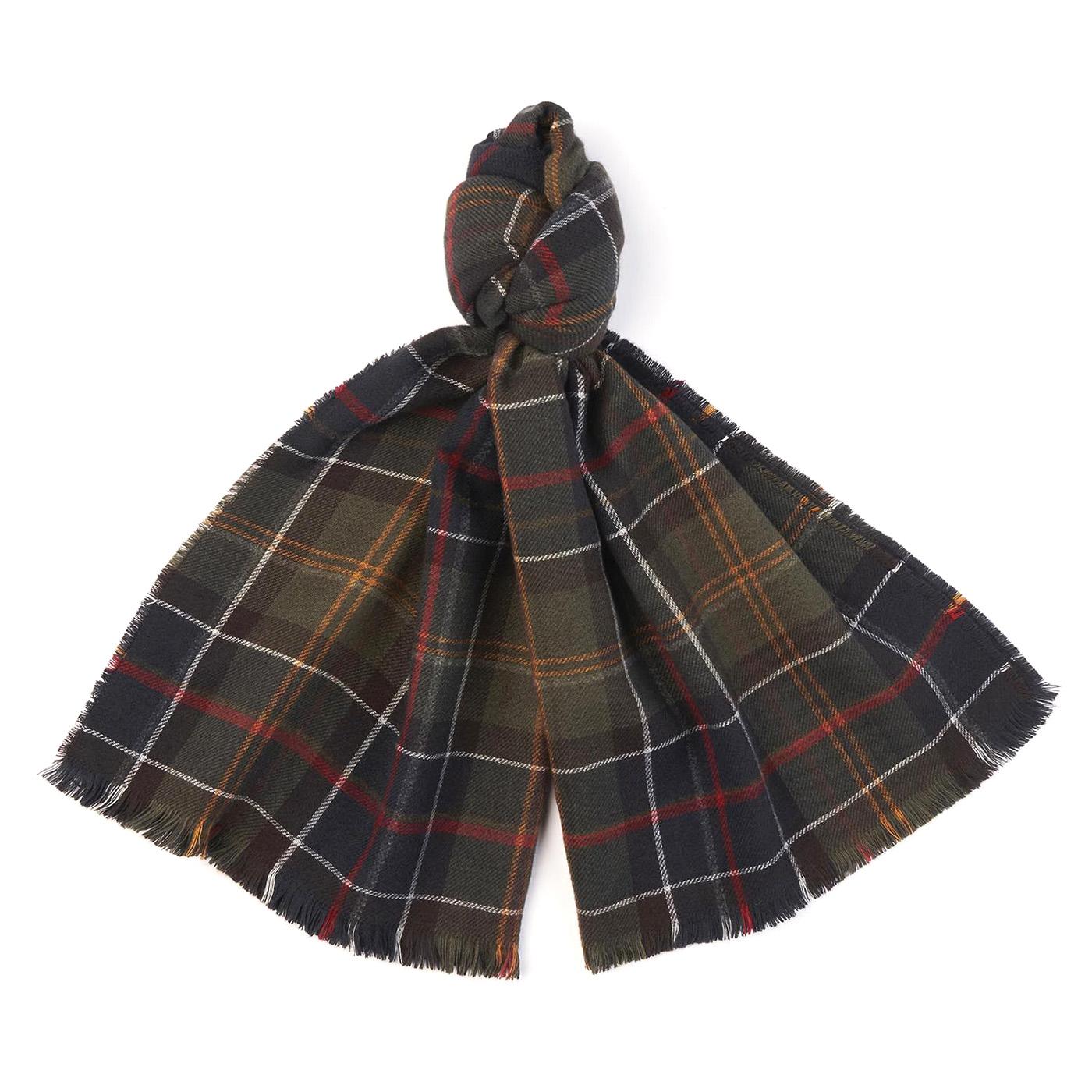 Montieth Reversible Scarf - Sciarpa Tartan 222MLSC0337-TN11  BARBOUR 