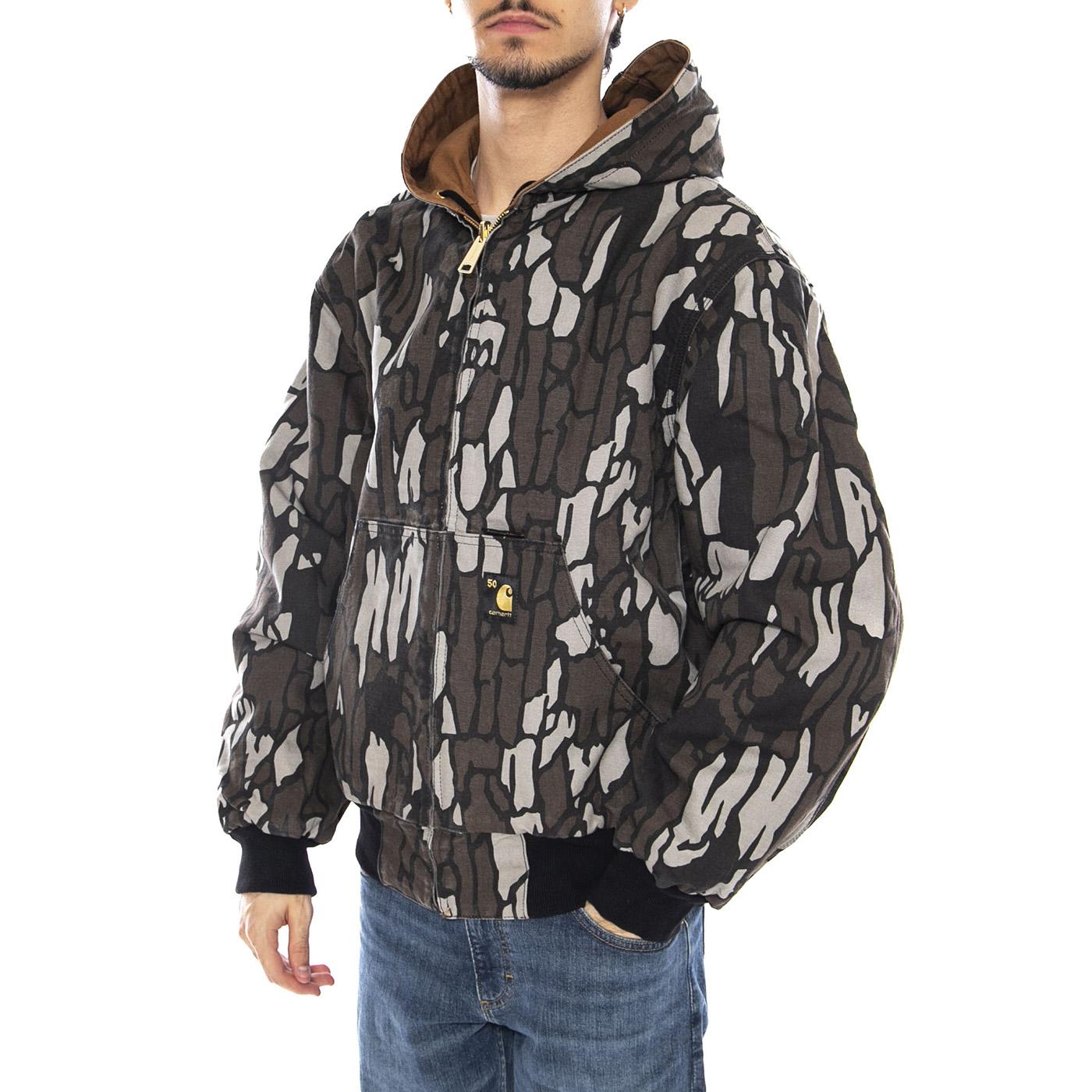 50 Years Anniversary OG Active Jacket Canvas Hamilton Brown / Camo Trebark - Giacca Uomo Marrone I036412.3GK02 . CARHARTT WIP 