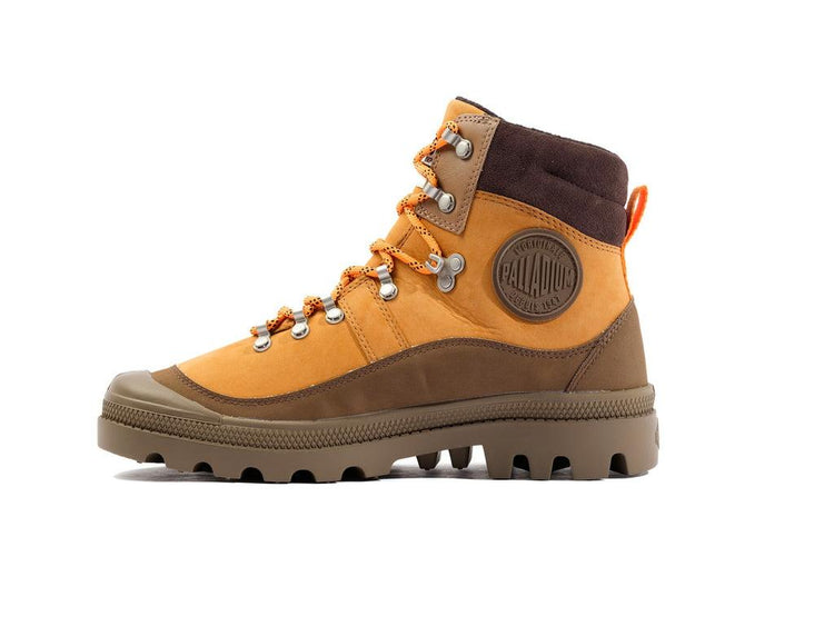 Pallabrousse Hkr Wp + Apple Cinnamon - Scarpe Stringate Profilo Alto Donna Marroni PAS98840-203-M  PALLADIUM 