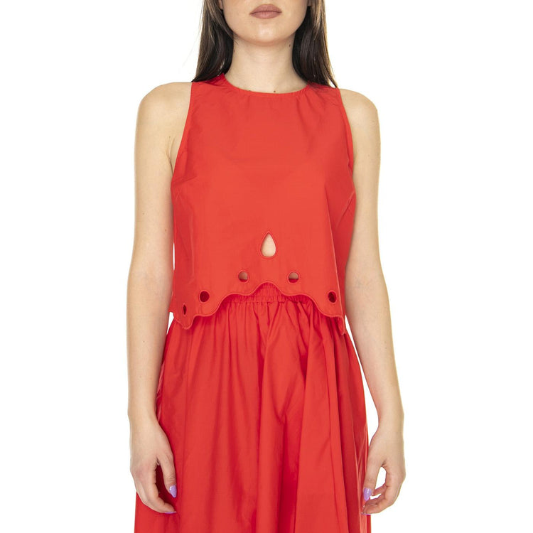 W255T05W510 - Top Donna 450 Rosso W255T05W510-450  SKILLS 