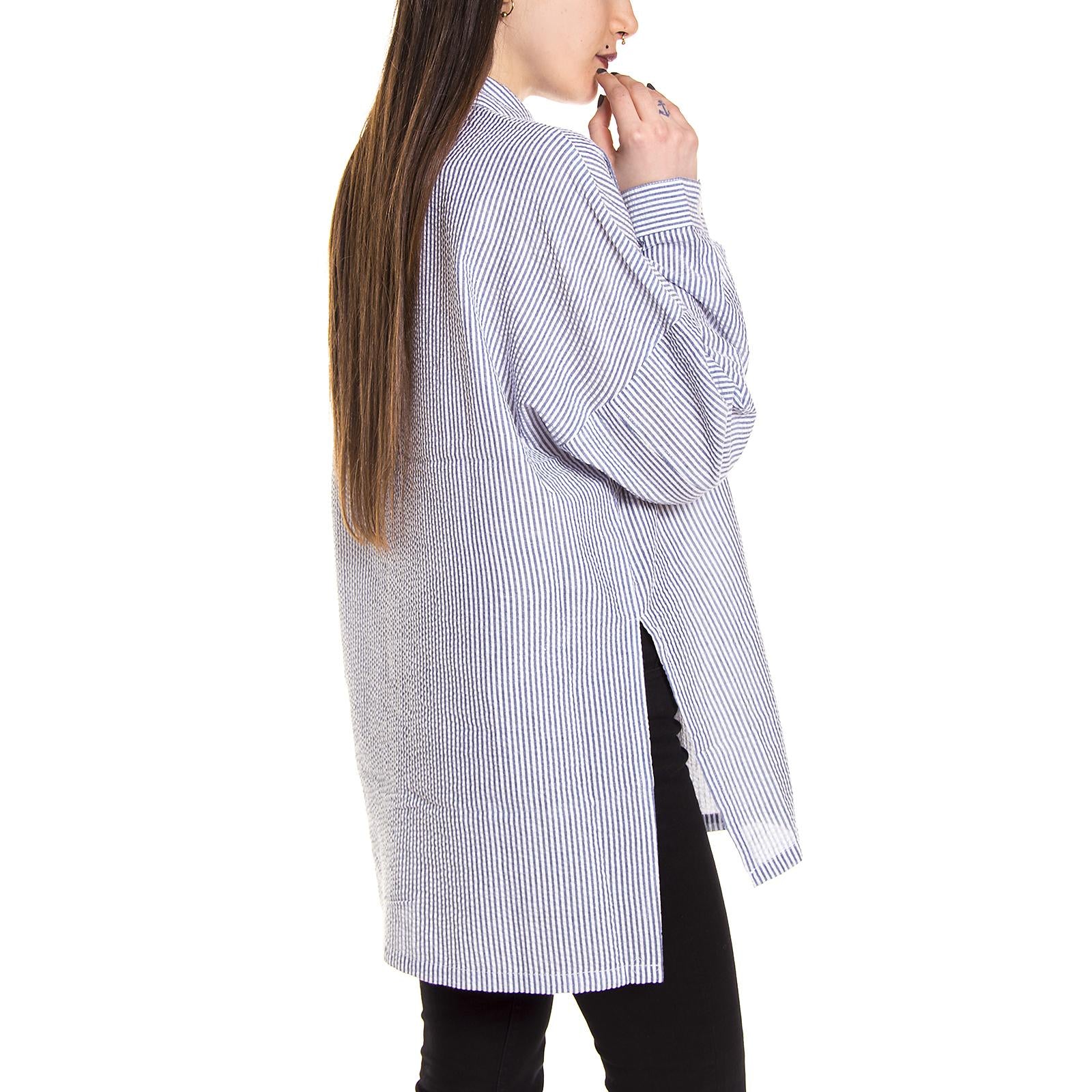 MOUNIA L/S SHIRT FADED DENIM 140840097-597  MINIMUM 