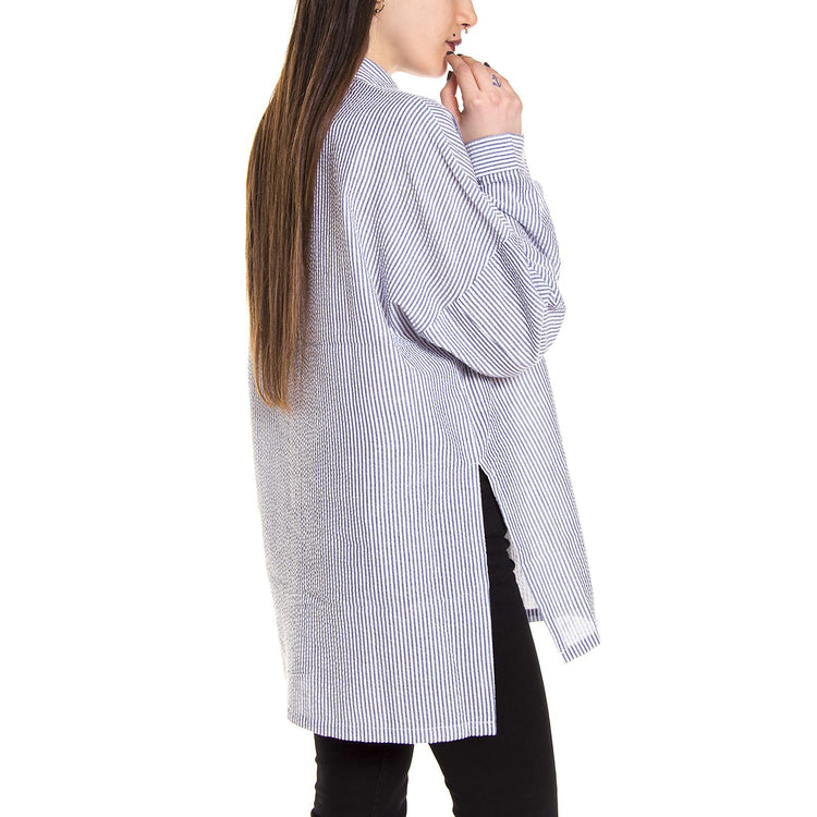 MOUNIA L/S SHIRT FADED DENIM 140840097-597  MINIMUM 