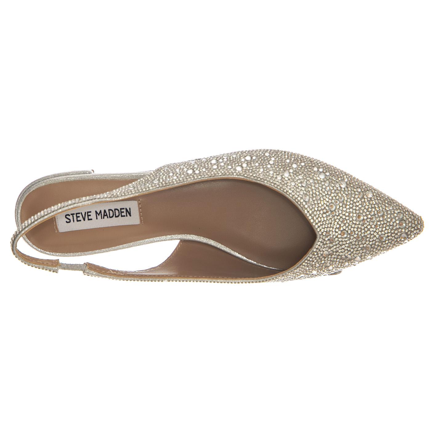 Care Rhinestone - Sandali Donna Argento CARE-R06S1  STEVE MADDEN 
